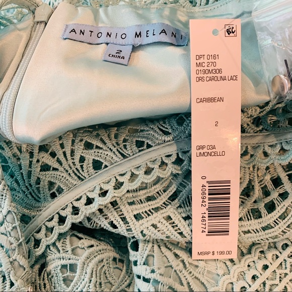 Antonio Melani NWT Carolina Lace A-Line Dress $199 - Picture 9 of 12
